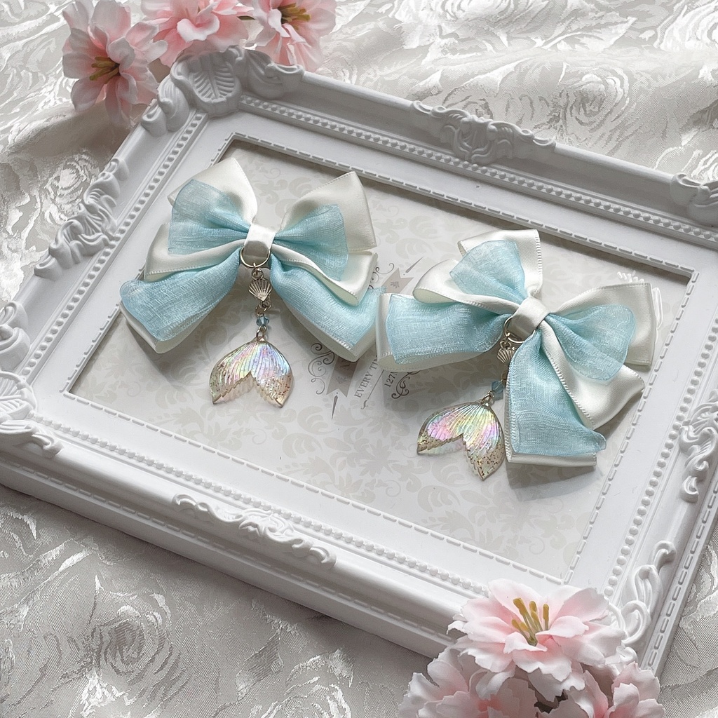 マーメイドリボンクリップ