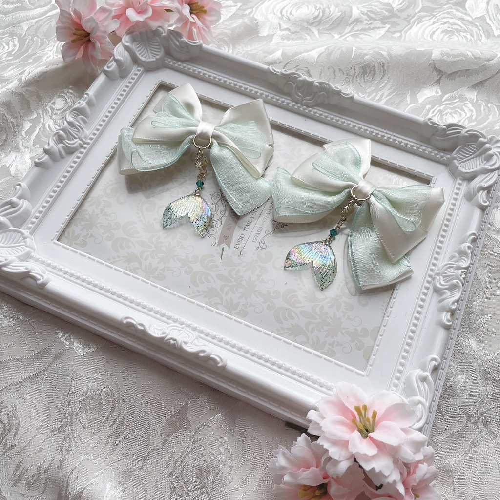 マーメイドリボンクリップ