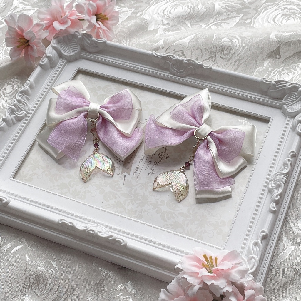 マーメイドリボンクリップ