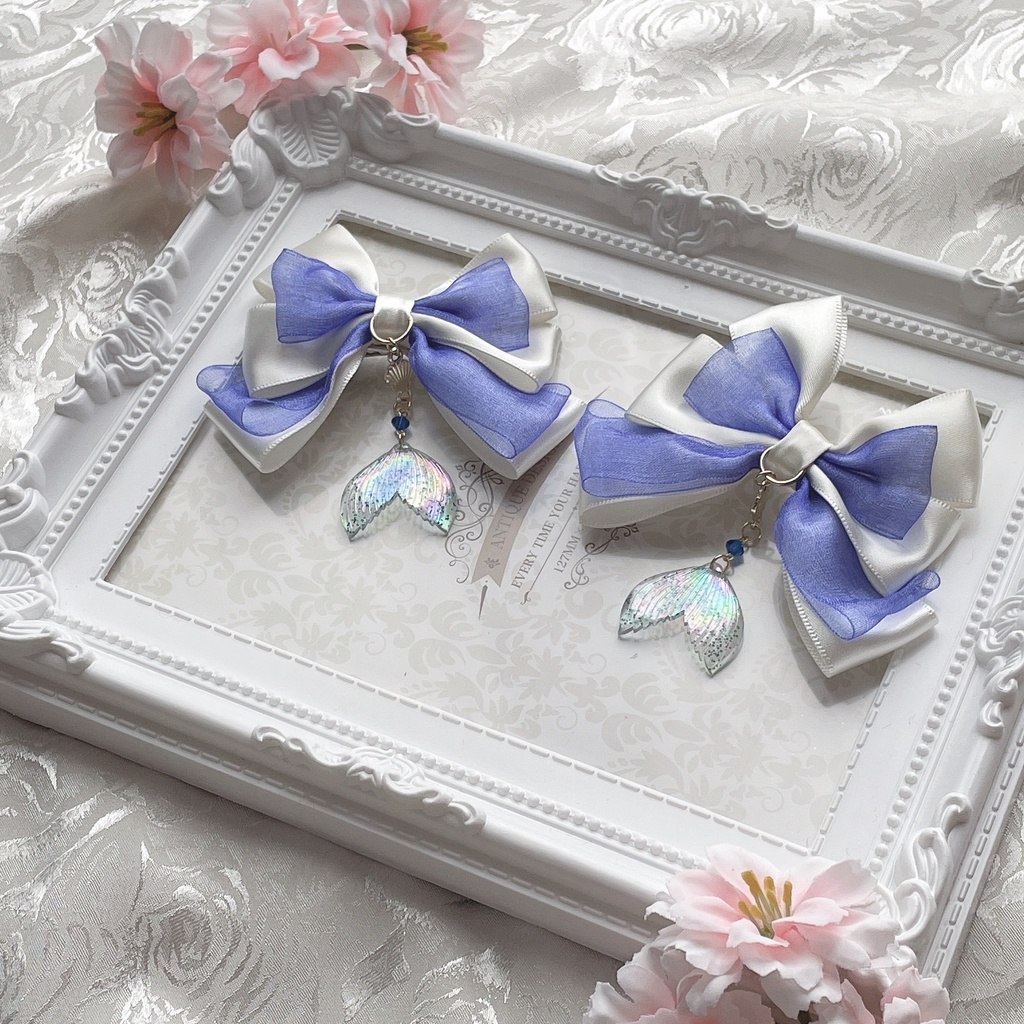 マーメイドリボンクリップ