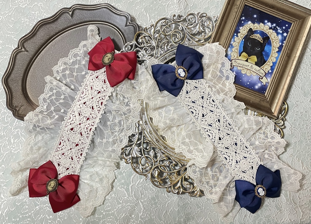 レースヘッドドレス