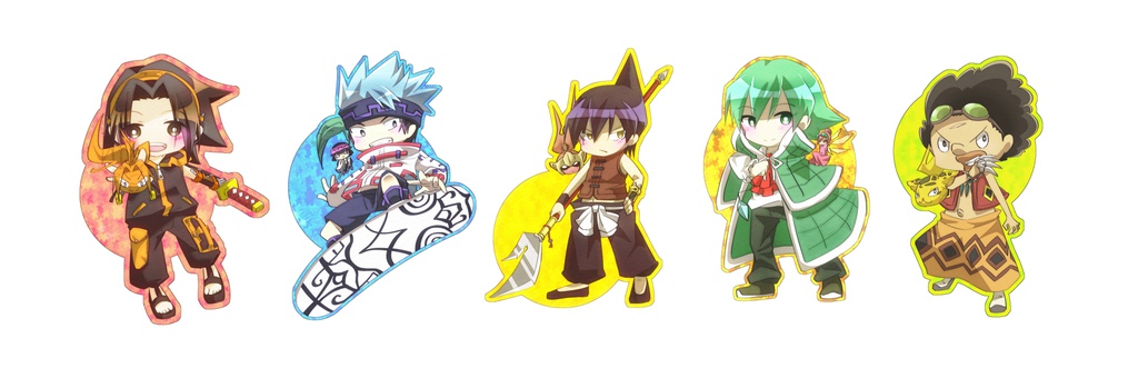 [マンキン]キャラクターシールA