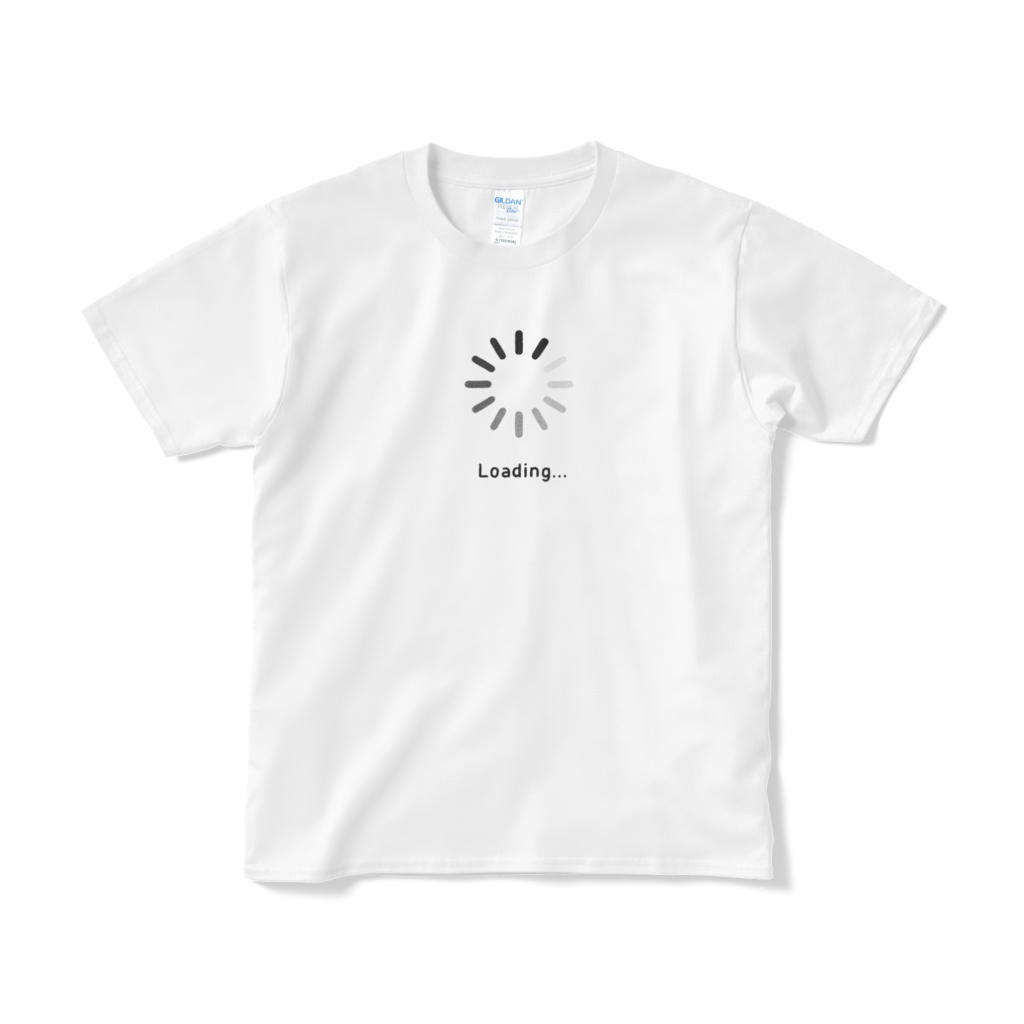 Loading…（ブラック）Tシャツ