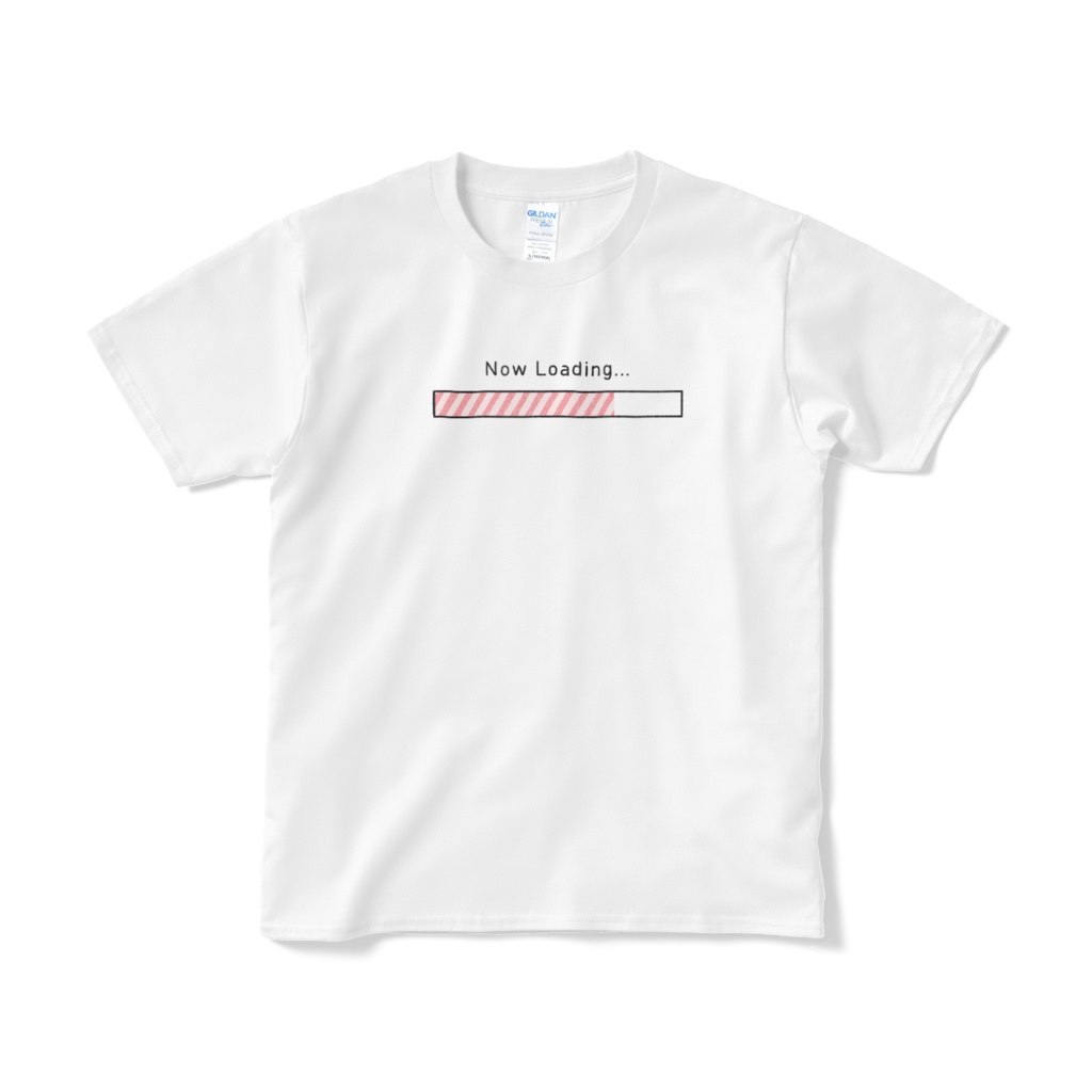 Now Loading（ピンク）Tシャツ