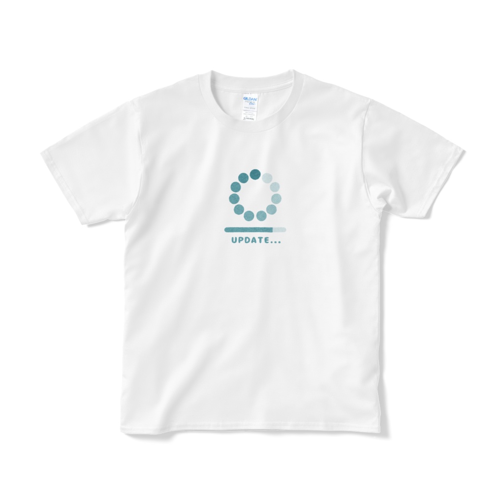 UPDATE（ブルー） Tシャツ