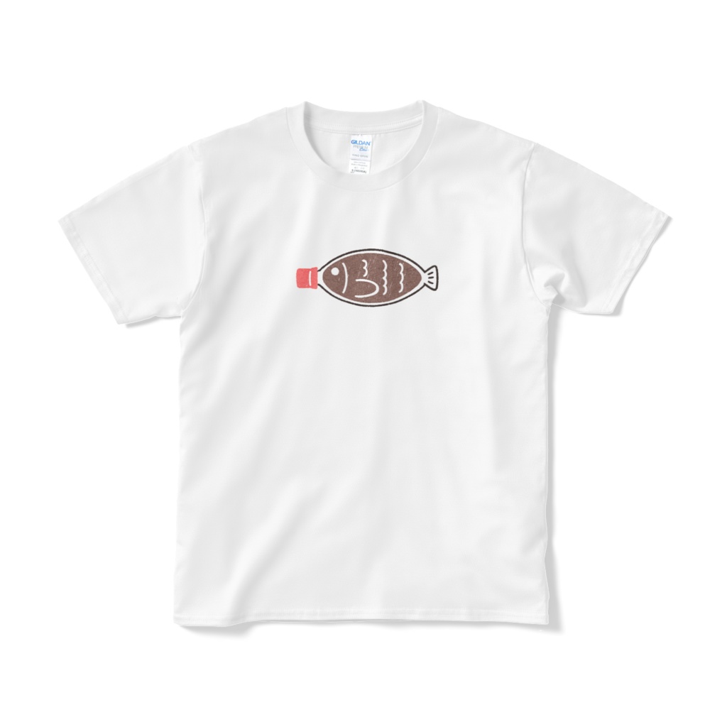 【なにこれ】魚のしょうゆ入れ(文字なし)Tシャツ