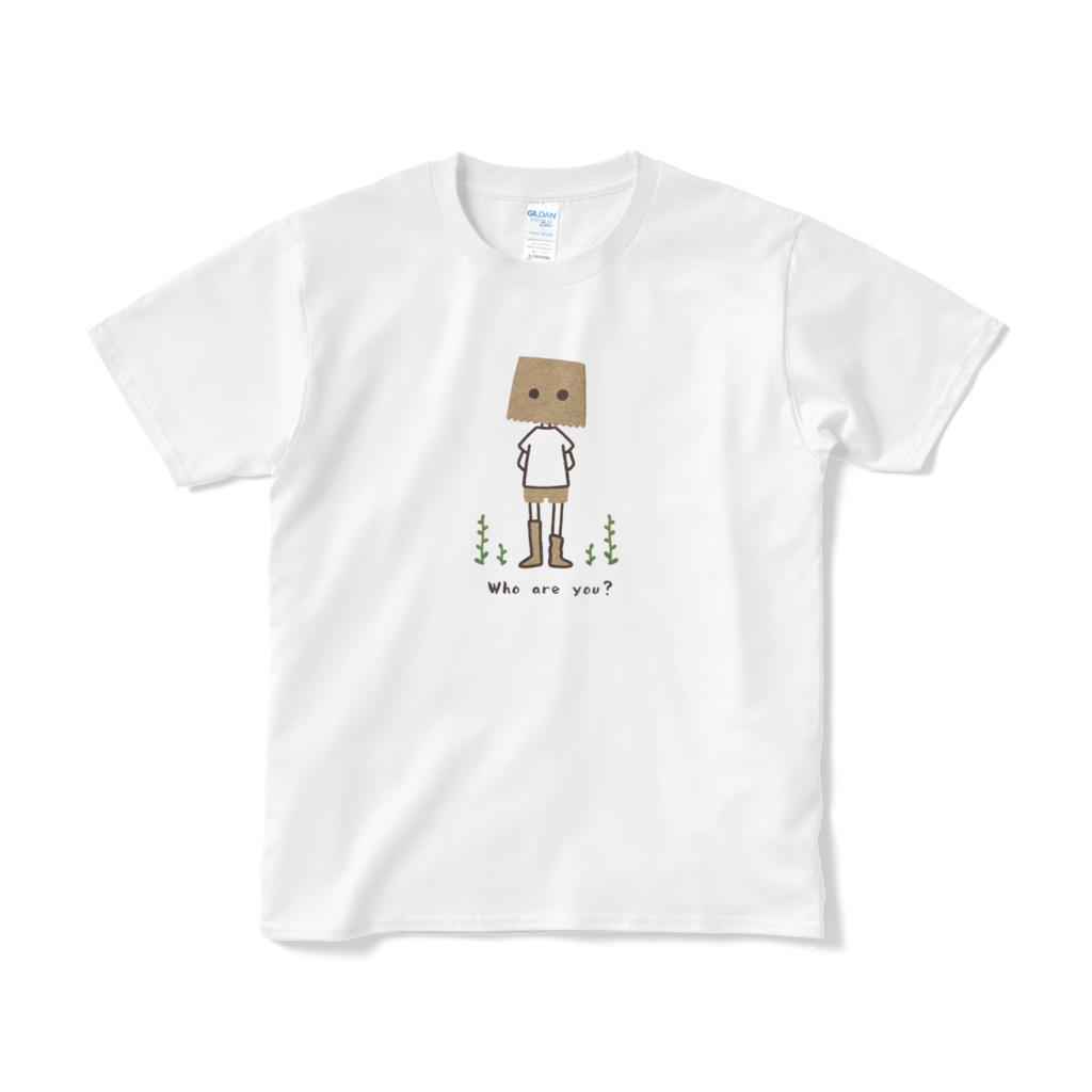 【Who Are You】紙袋（文字あり）Tシャツ
