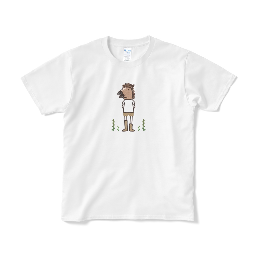【Who Are You】馬 （文字なし）Tシャツ