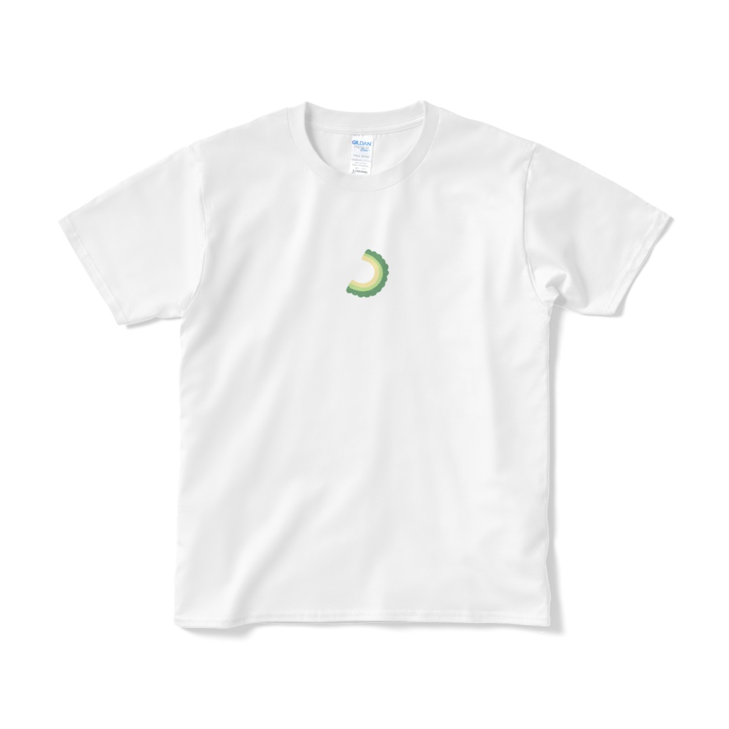 一切れのゴーヤ（文字なし）Tシャツ