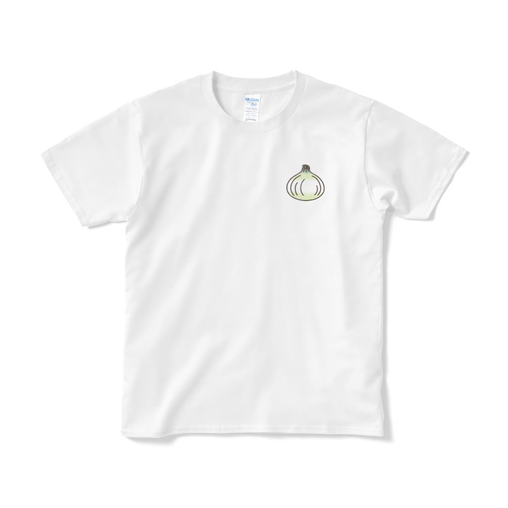 新たまねぎの(小プリント/文字なし)Tシャツ