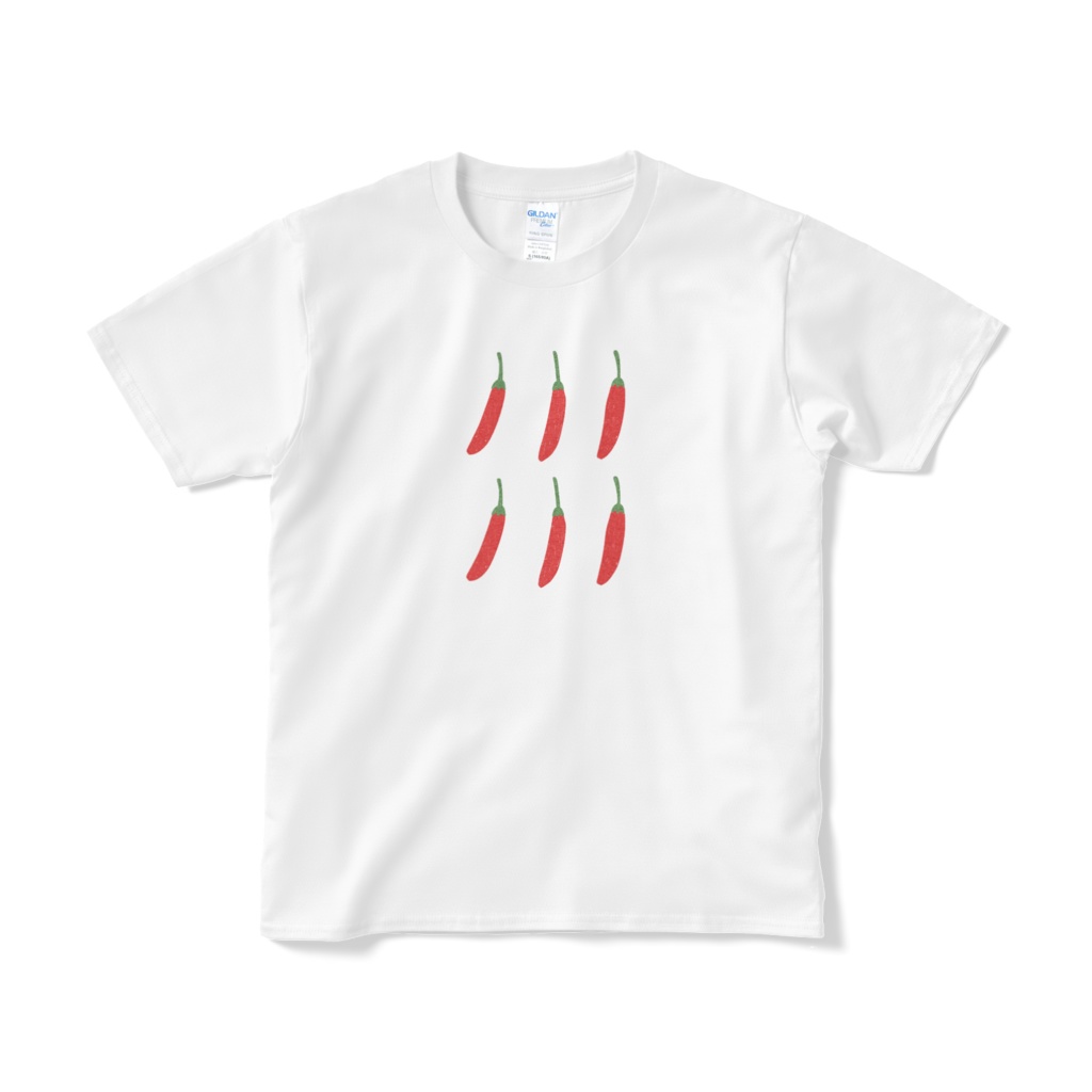 赤とうがらし6本 Tシャツ