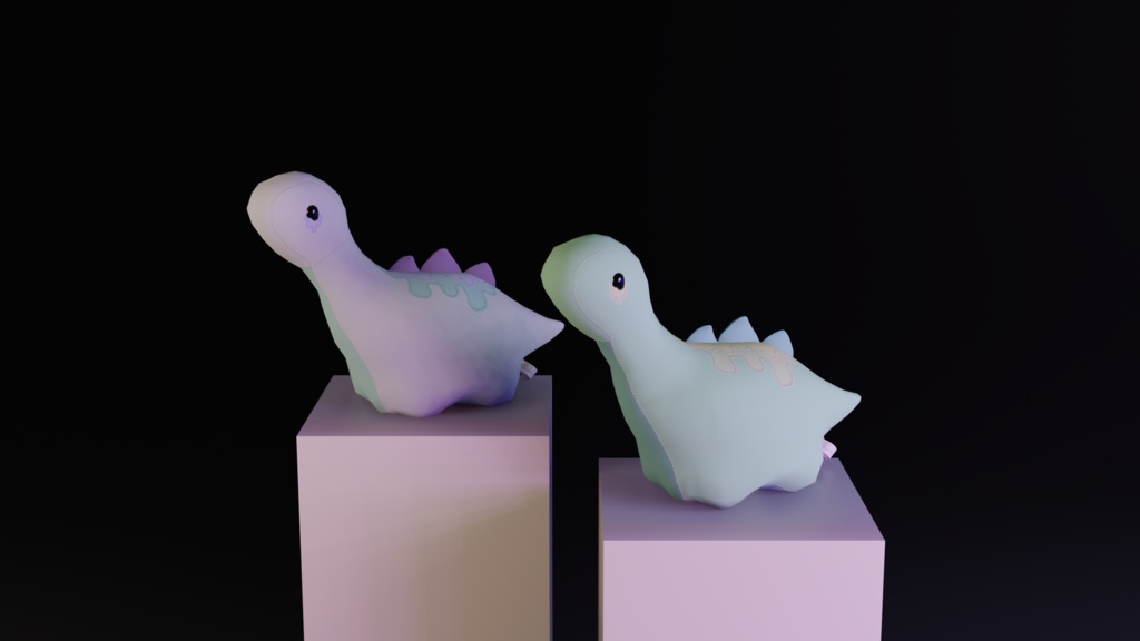 Dino Plushie/かわいい恐竜ぬいぐるみ UPDATED