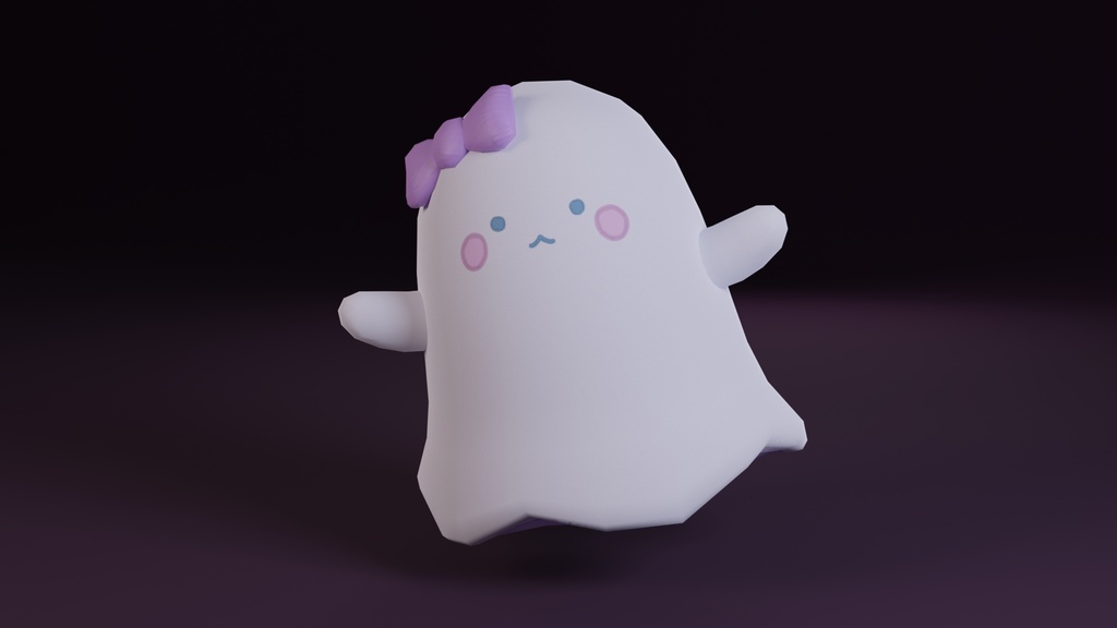 Ghost Plush Buddy / かわいいおばけぬいぐるみ