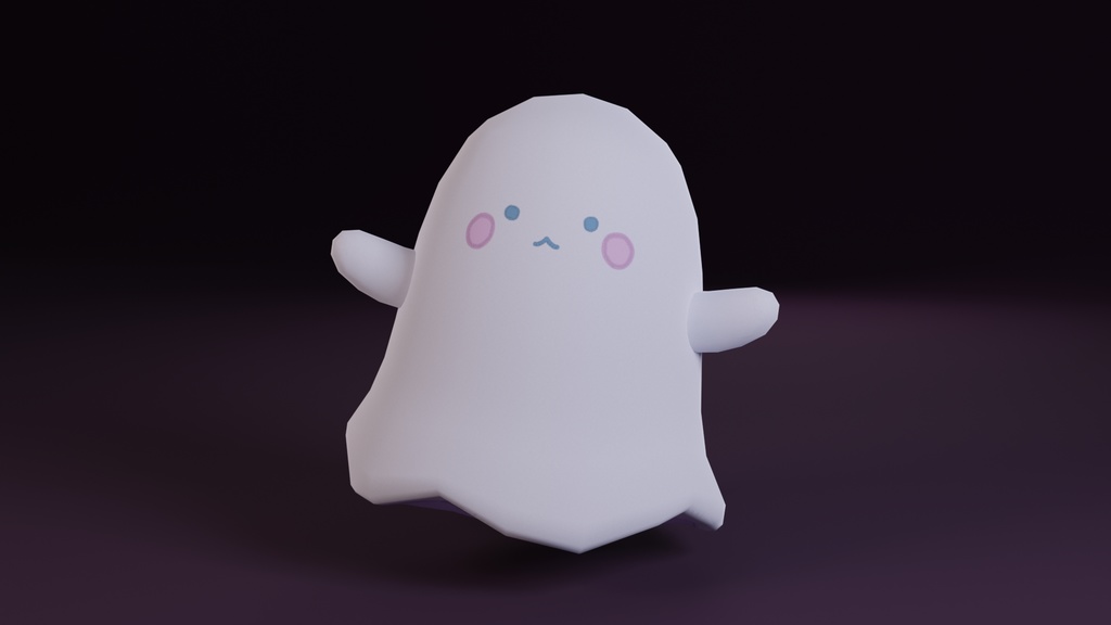 Ghost Plush Buddy / かわいいおばけぬいぐるみ