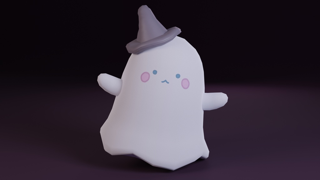Ghost Plush Buddy / かわいいおばけぬいぐるみ - Guava - BOOTH