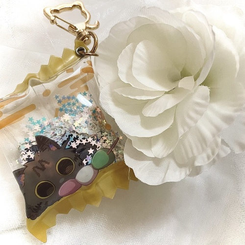 ふわふわキャンディチャーム