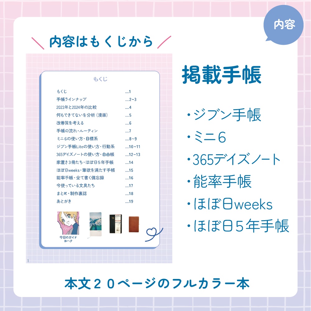 【てちょLOG3】2024年、手帳会議まとめました!!