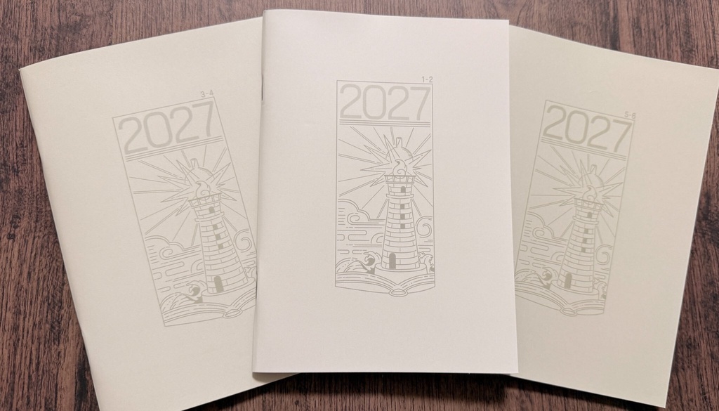 FARO planner2027上半期・1月〜6月(3冊セット)