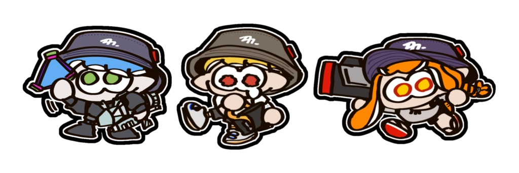 ステッカーセット(ぷち)