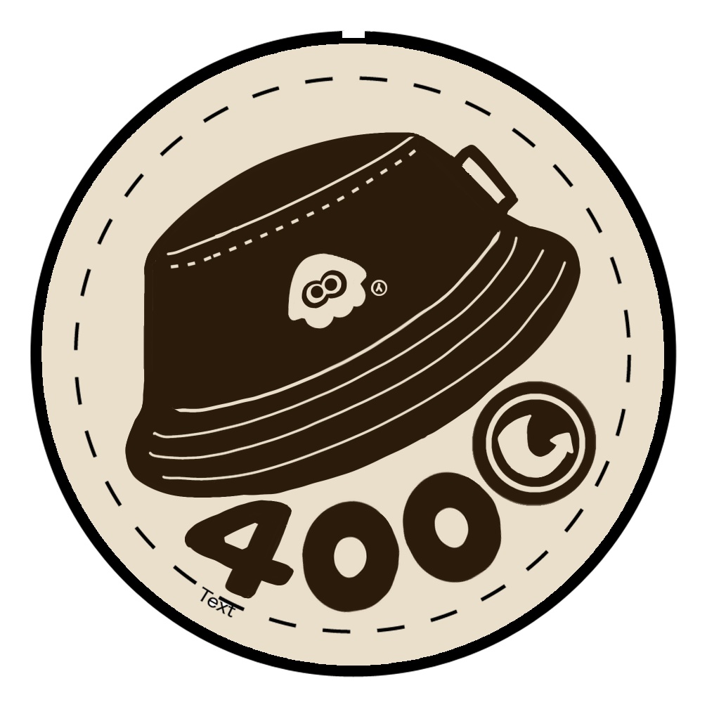 イカバケットモドキ缶バッチ