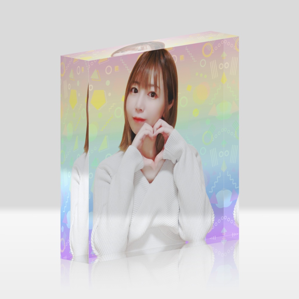 白浜優子 アクリルブロック