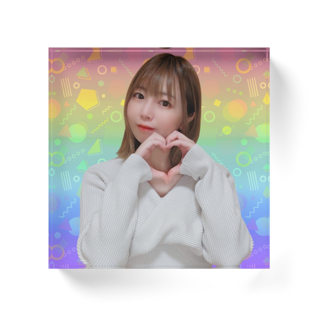 白浜優子 アクリルブロック