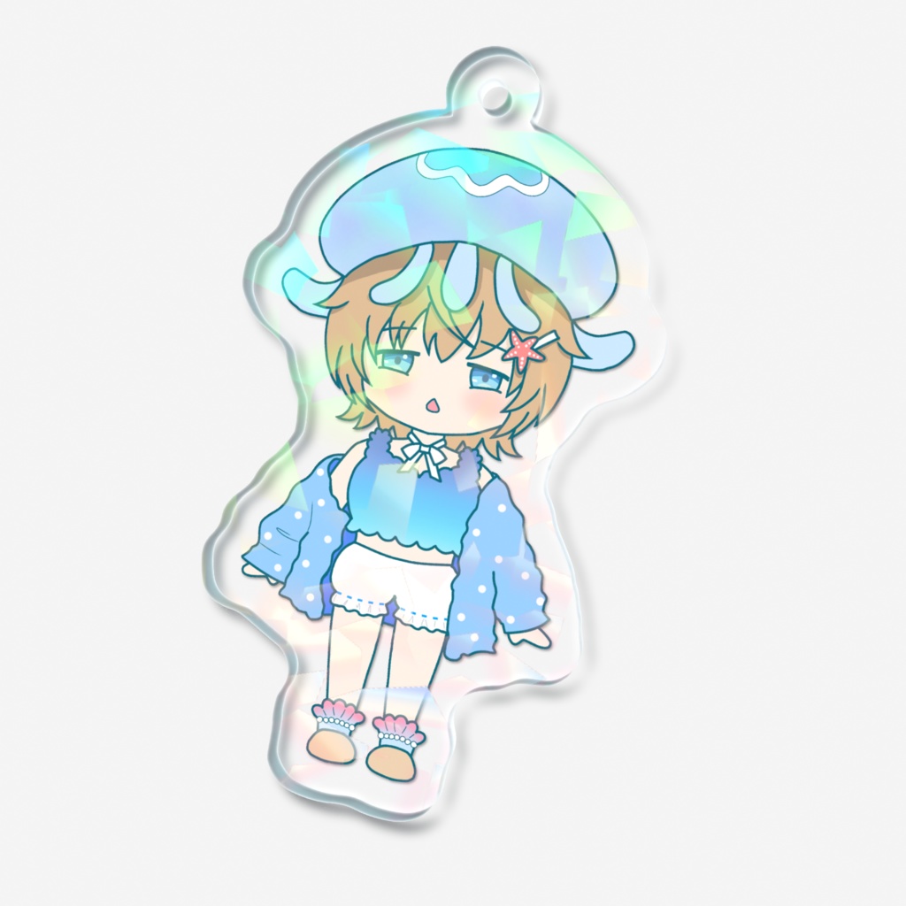 ホログラムアクリルキーホルダー