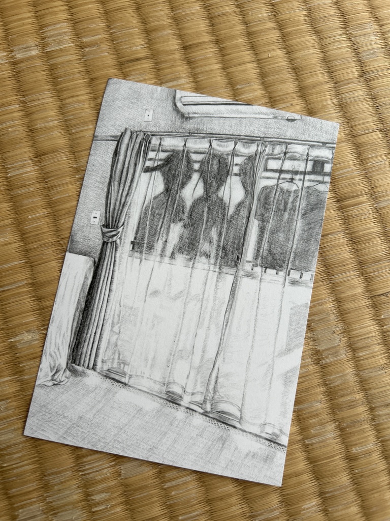 幽霊のポストカード