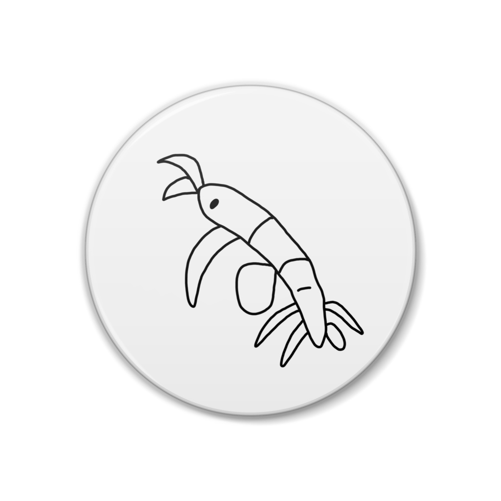 えんがん缶バッジ(マルエラワレカラ)