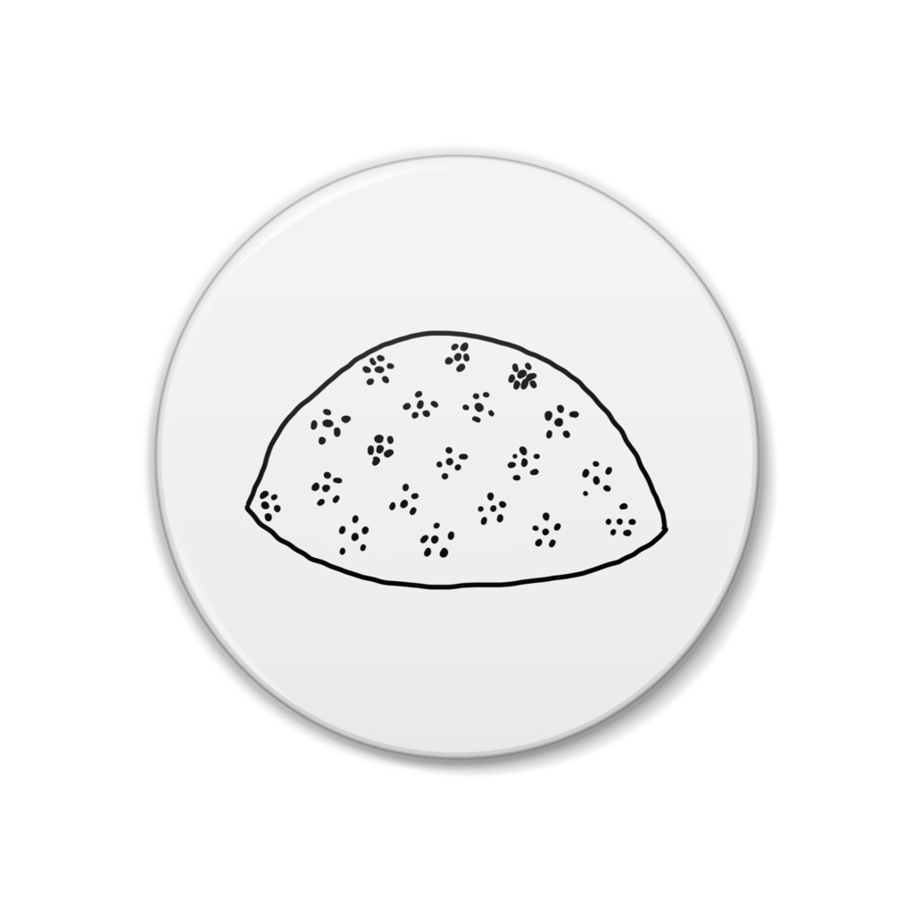 えんがん缶バッジ(オオマリコケムシ)