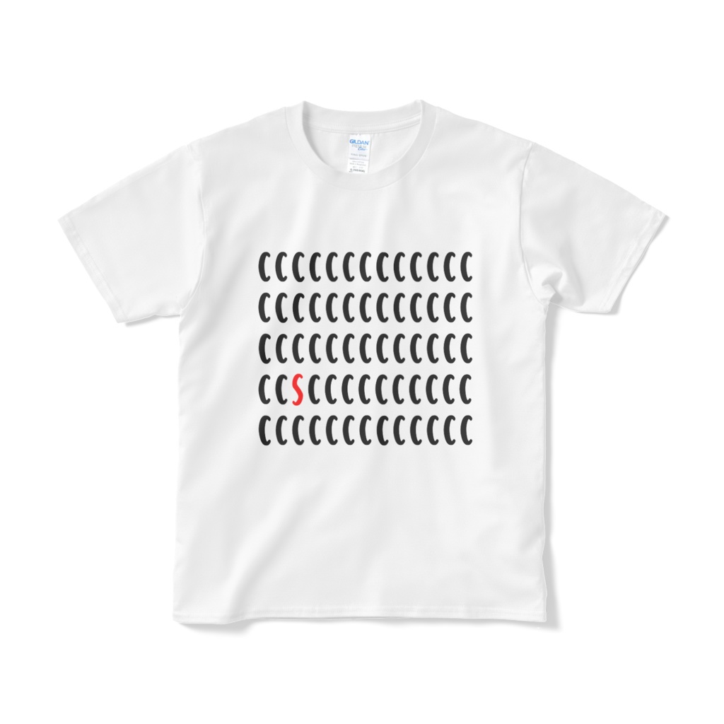 CCCCCCCSCCC Tシャツ(白)