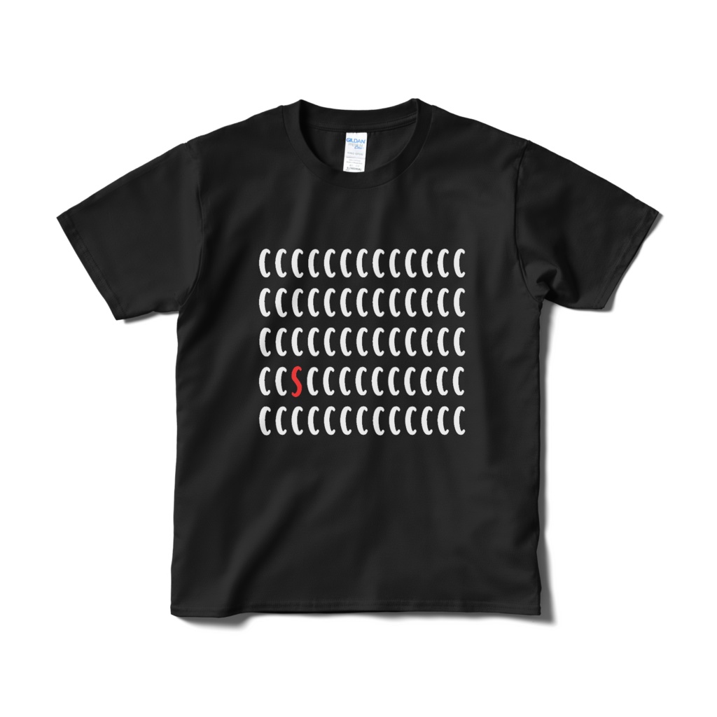 CCCCCCCSCCC Tシャツ(黒)