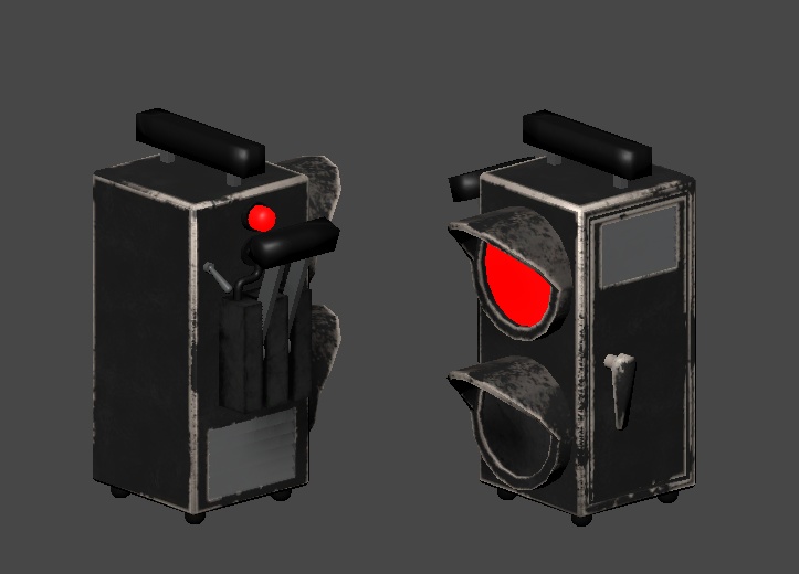 携帯型ハザードランプ