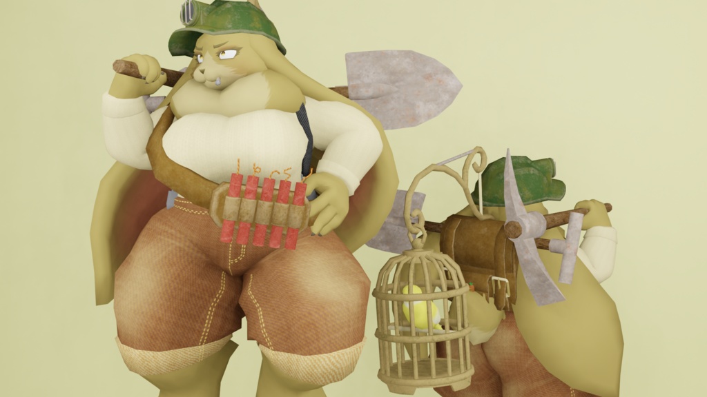 採鉱師穴ウサギサンドラ