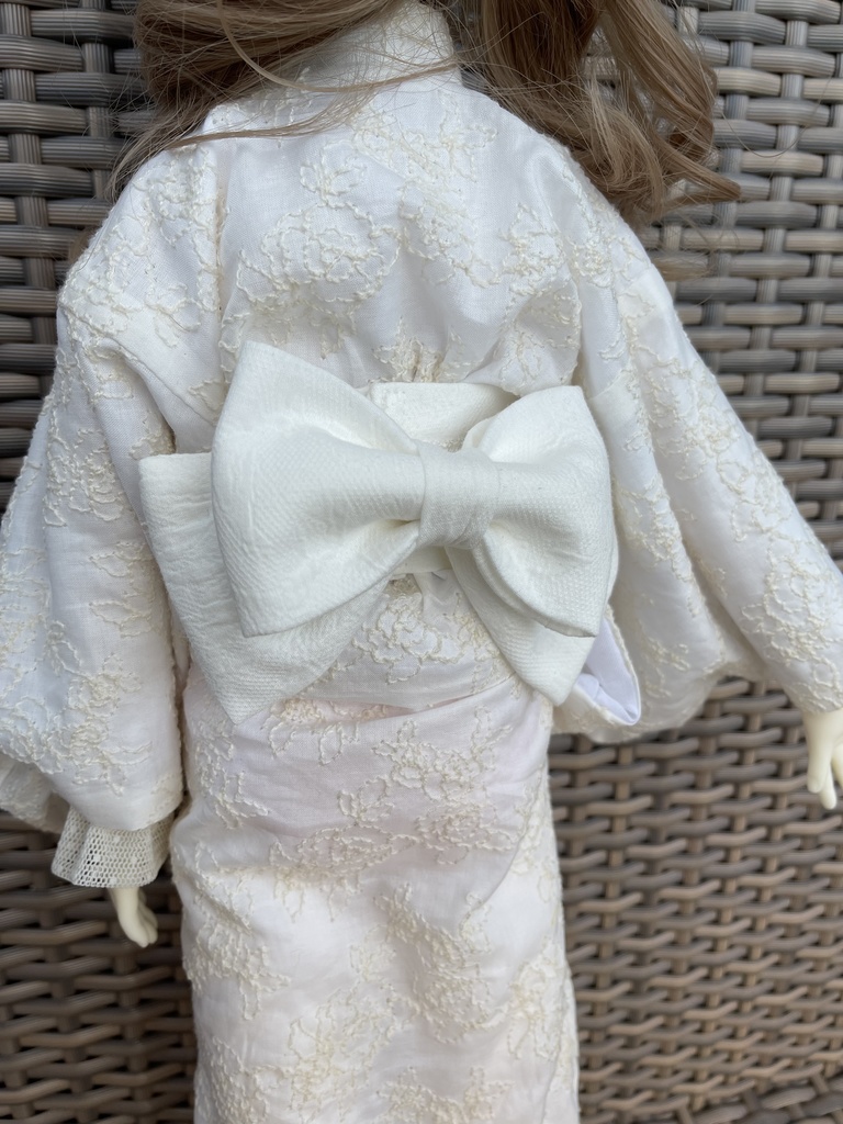 SD/SD13サイズ レースレトロ浴衣(ミント・ホワイト)