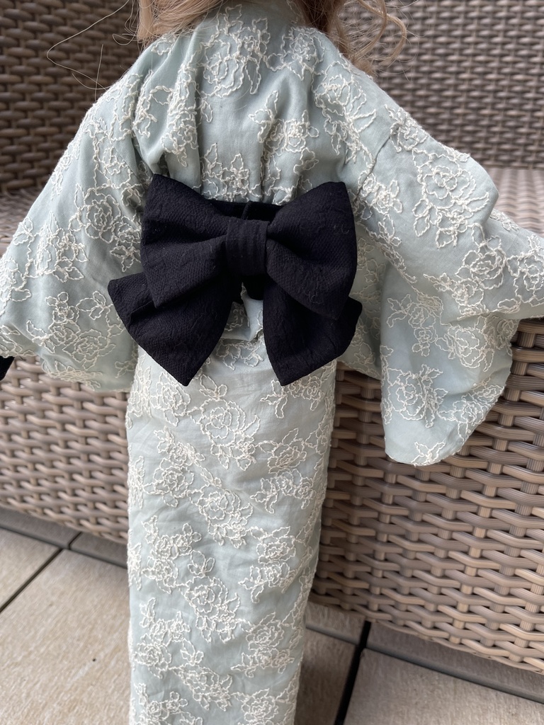 SD/SD13サイズ レースレトロ浴衣(ミント・ホワイト)