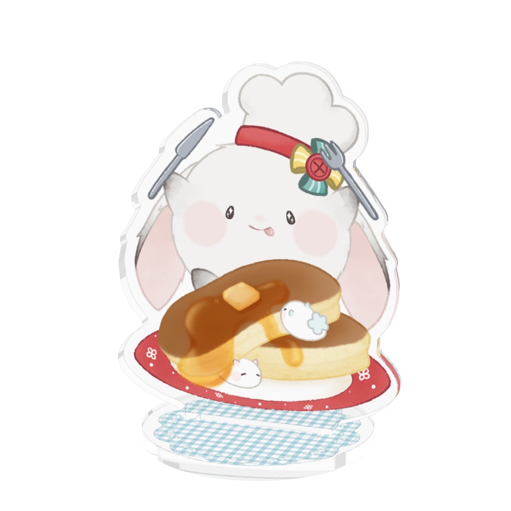 【アクスタ】はらぺこけだまうさぎ🥞