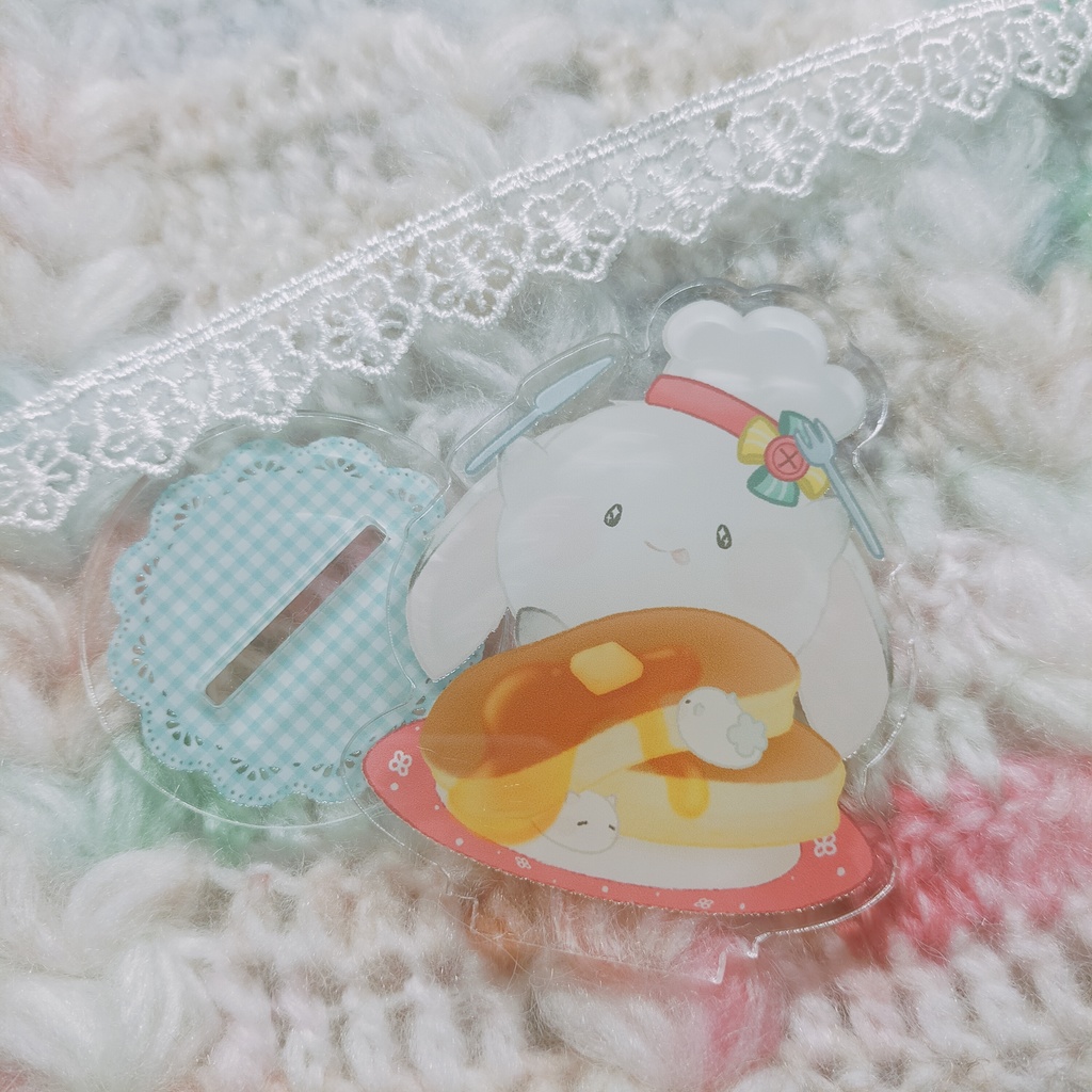 【アクスタ】はらぺこけだまうさぎ🥞