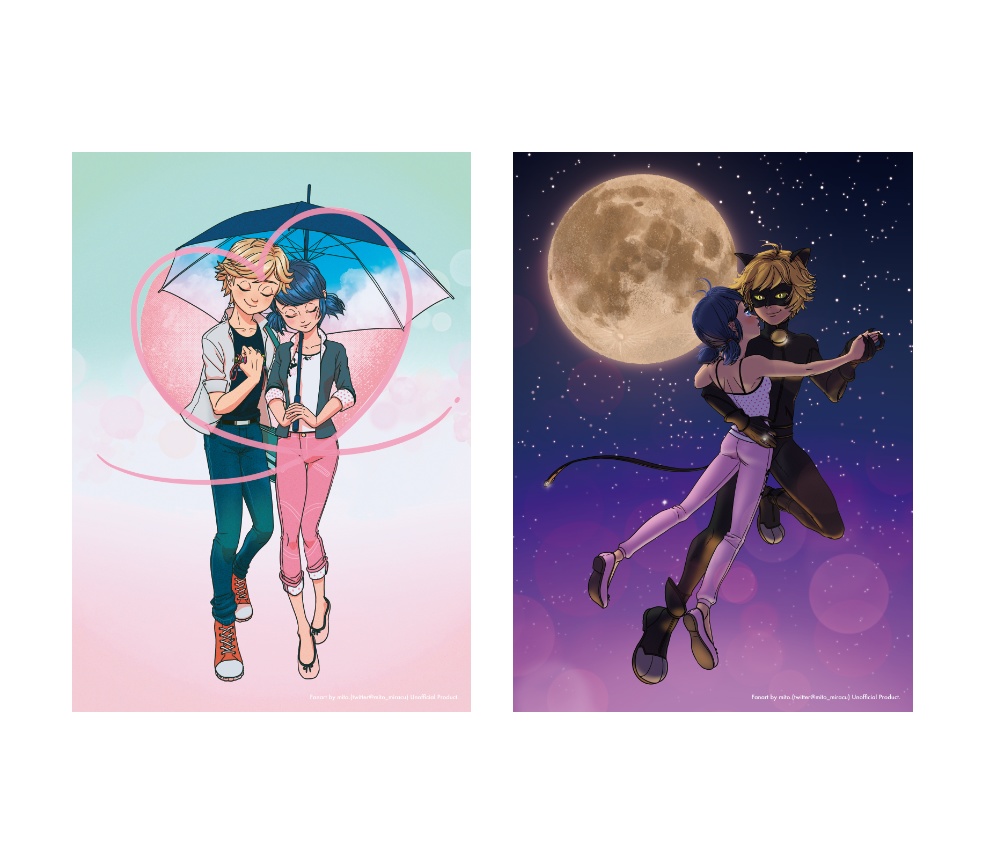 アドマリ・猫マリ　クリアポスター