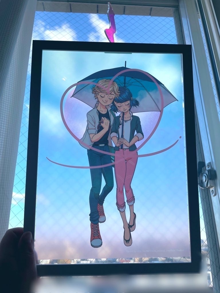 アドマリ・猫マリ クリアポスター