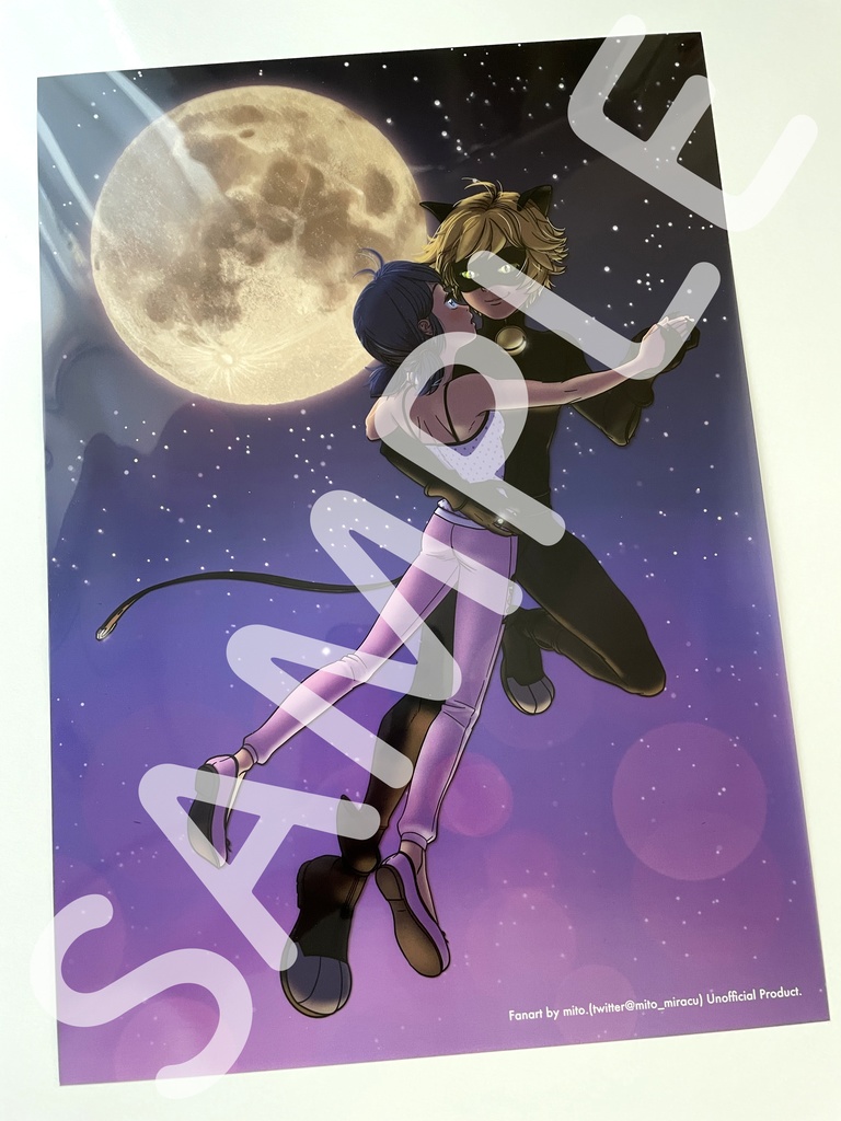 アドマリ・猫マリ クリアポスター