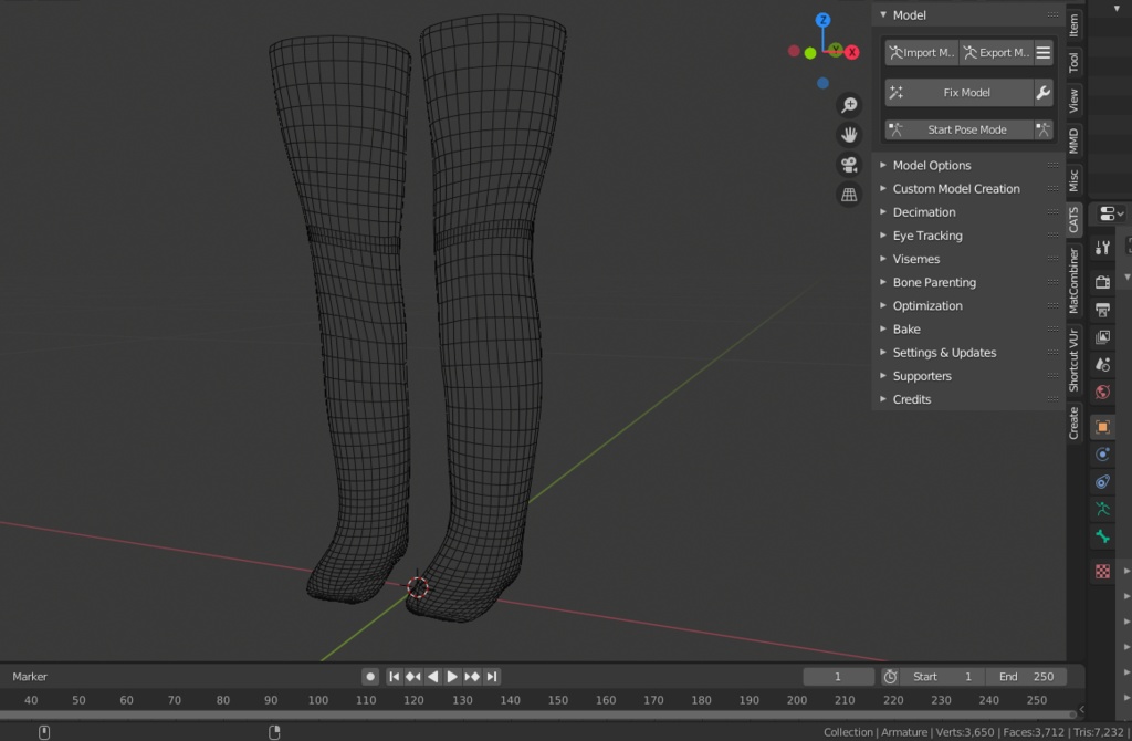 Socks for Nyakoh's Base