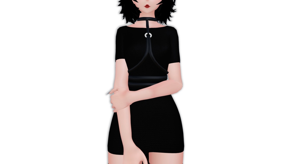 E-Girl Outfit (dress/harness/panties)