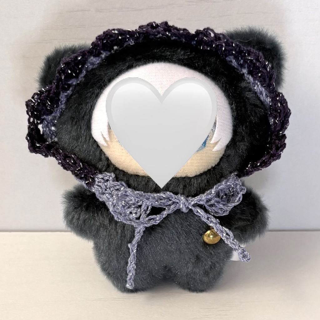 ハンドメイド ちみけも ボンネット フード