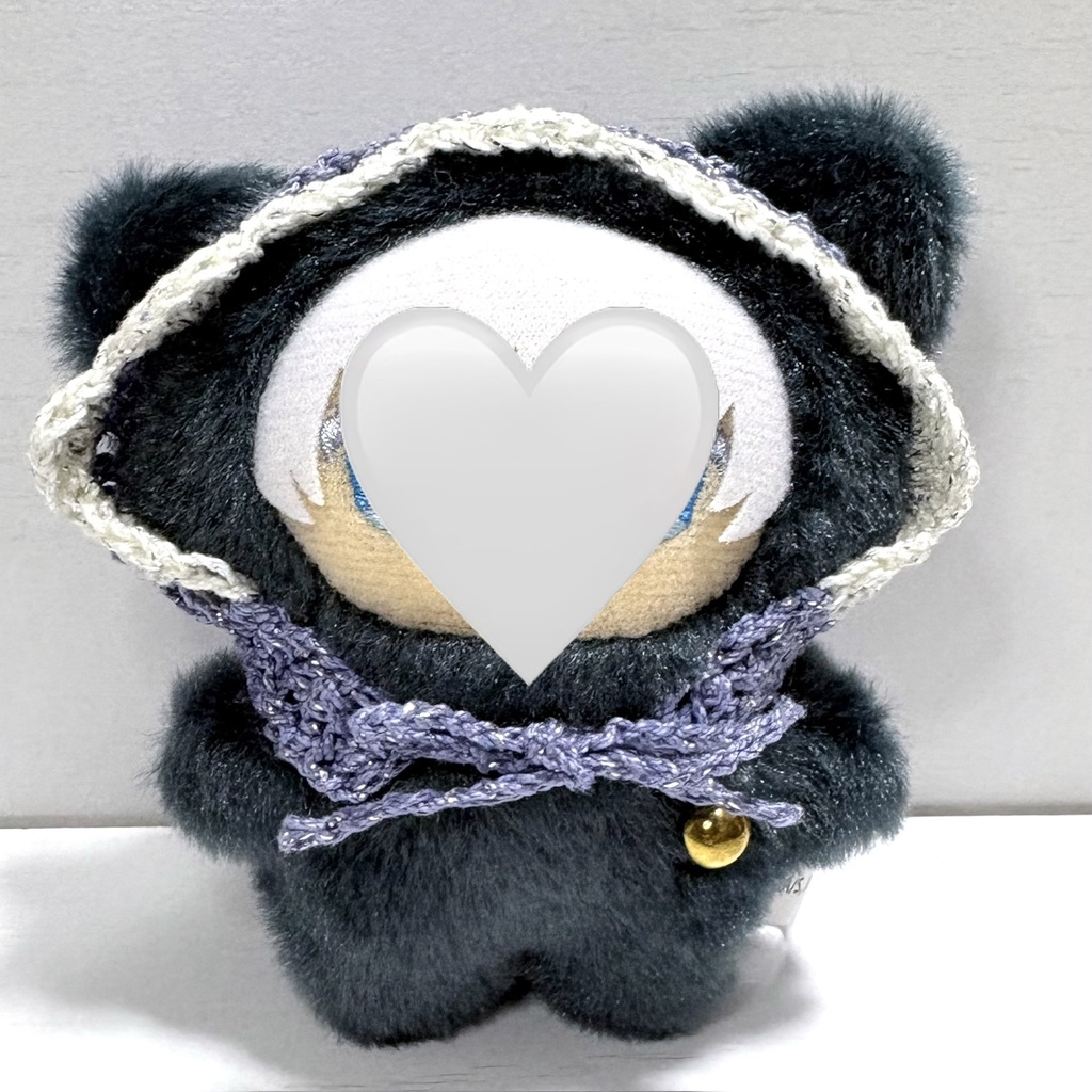 ハンドメイド ちみけも ボンネット フード