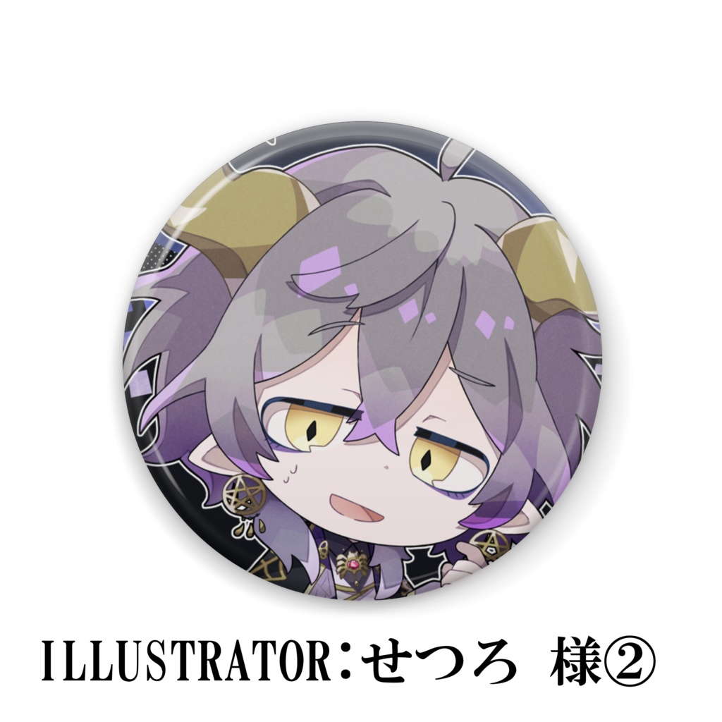 【常設】魔戯カルマート 缶バッジ 44mm 各種