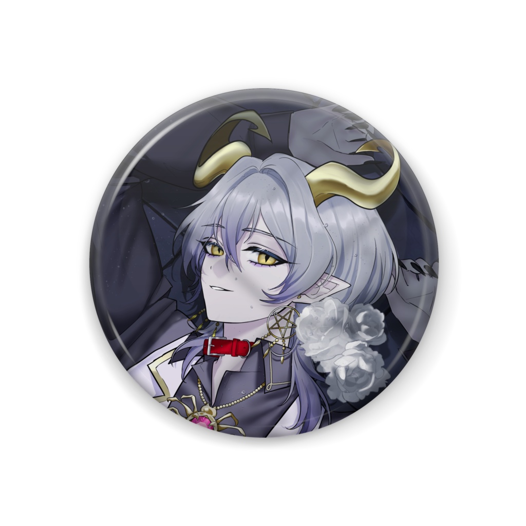 【常設】ギャングスター 歌ってみた 魔戯カルマート cover 缶バッジ