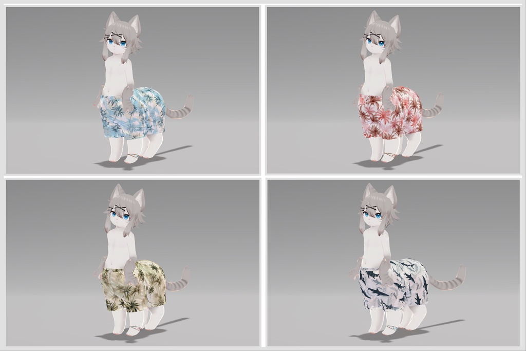 【にゃんたうろす対応】サーフパンツ