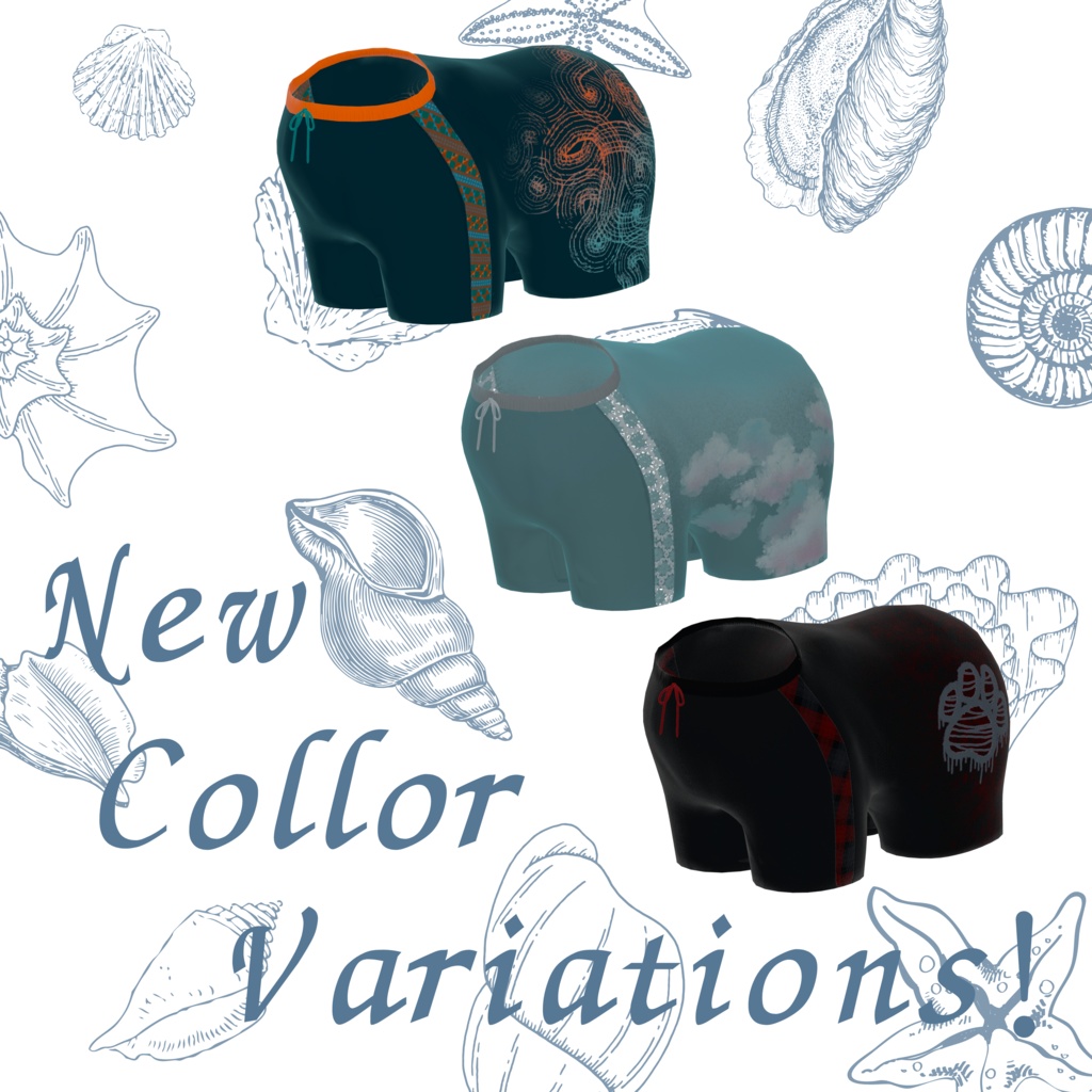 【にゃんたうろす対応】サーフパンツ