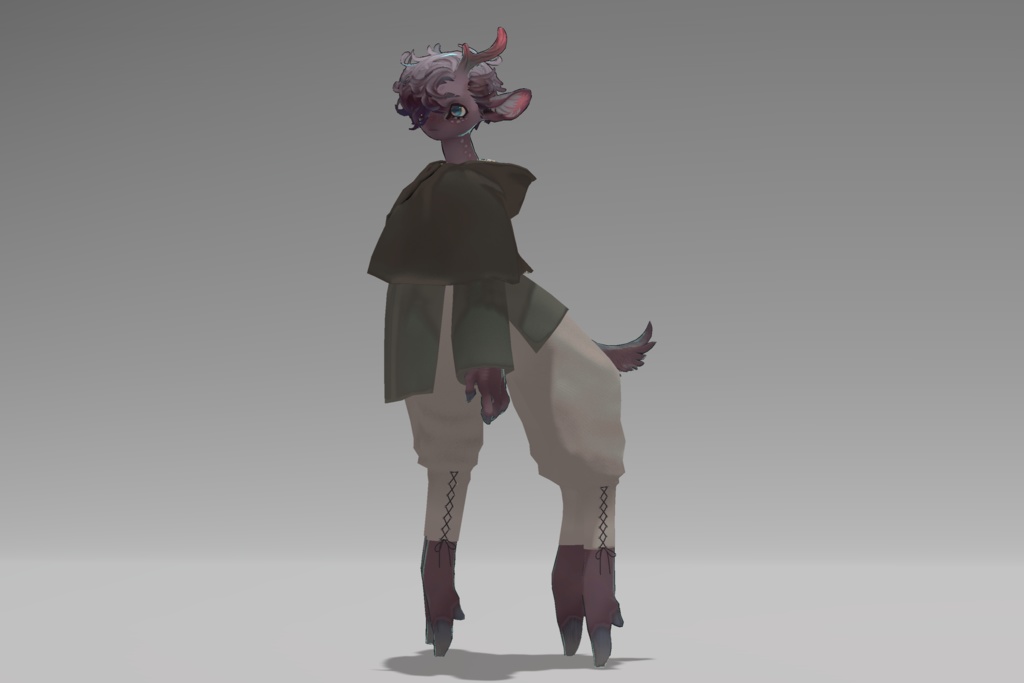 【鹿タウル対応】中世風衣装セット ver.1.01